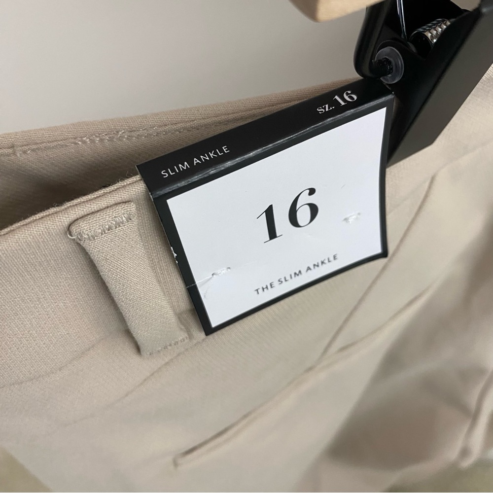 WHBM The Slim Khaki Ankle Pant - Picture 6 of 6